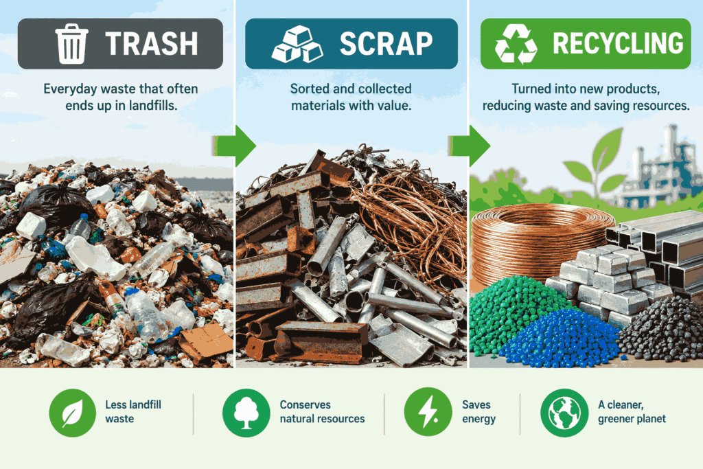 How Scrap Yards Identify Value in What You Bring In